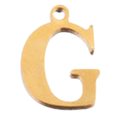 Alphabet – Classic G Gold
