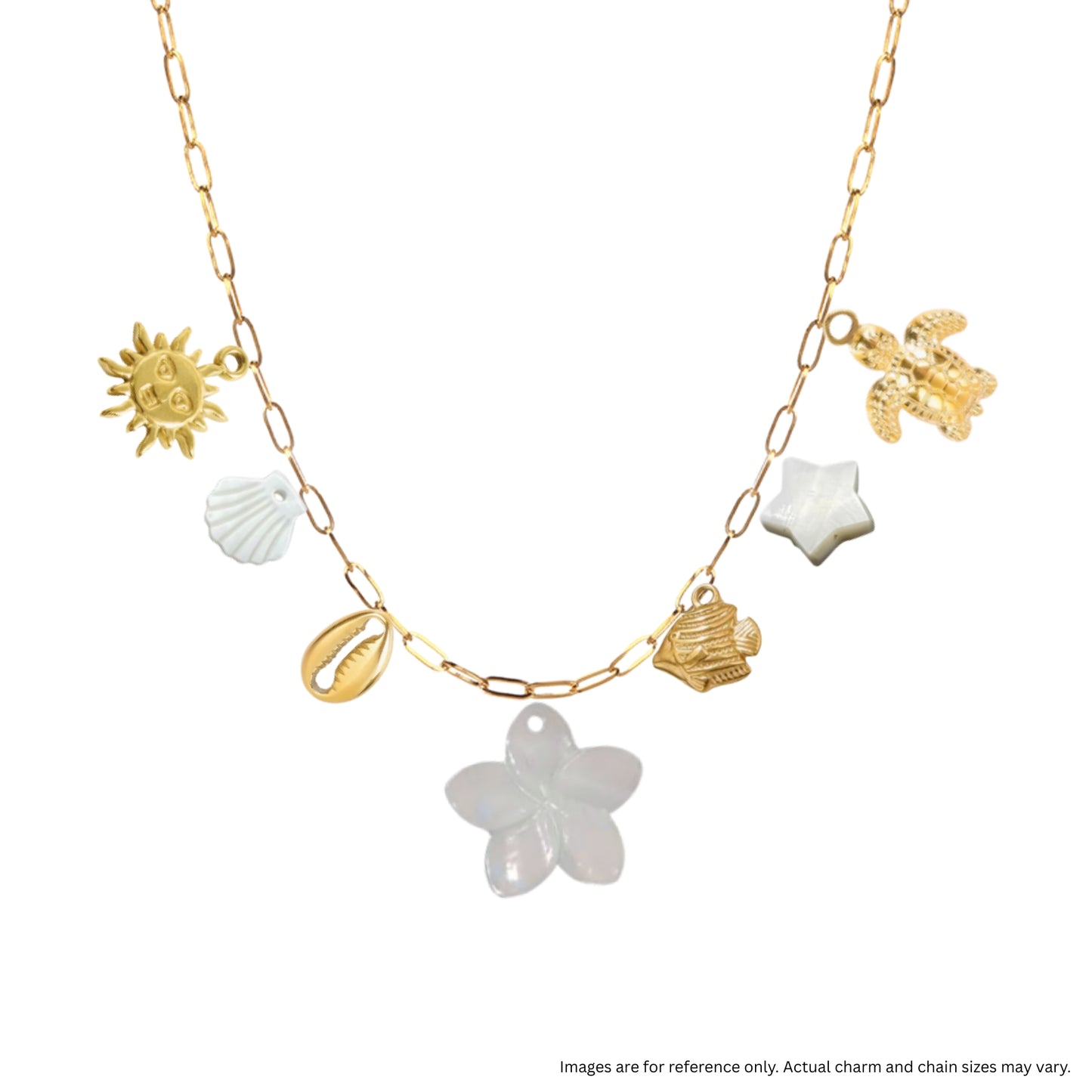 Ocean Whisper Pre-charm Design Your Own Charms Necklaces