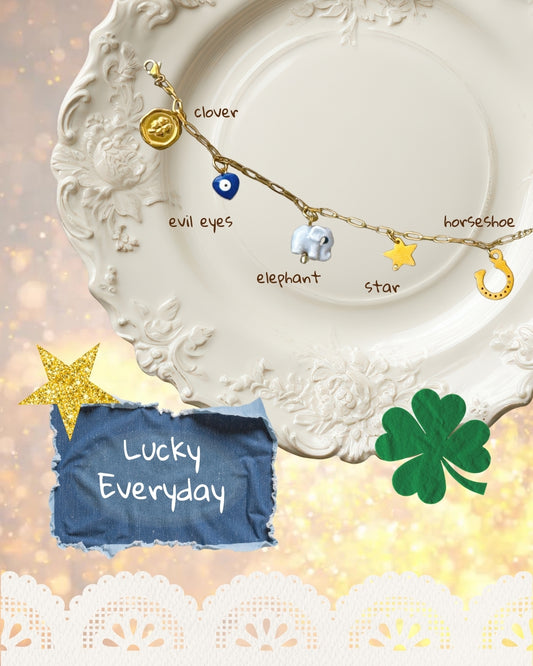 Lucky Everyday Pre-charm Design Your Own Charms Necklaces