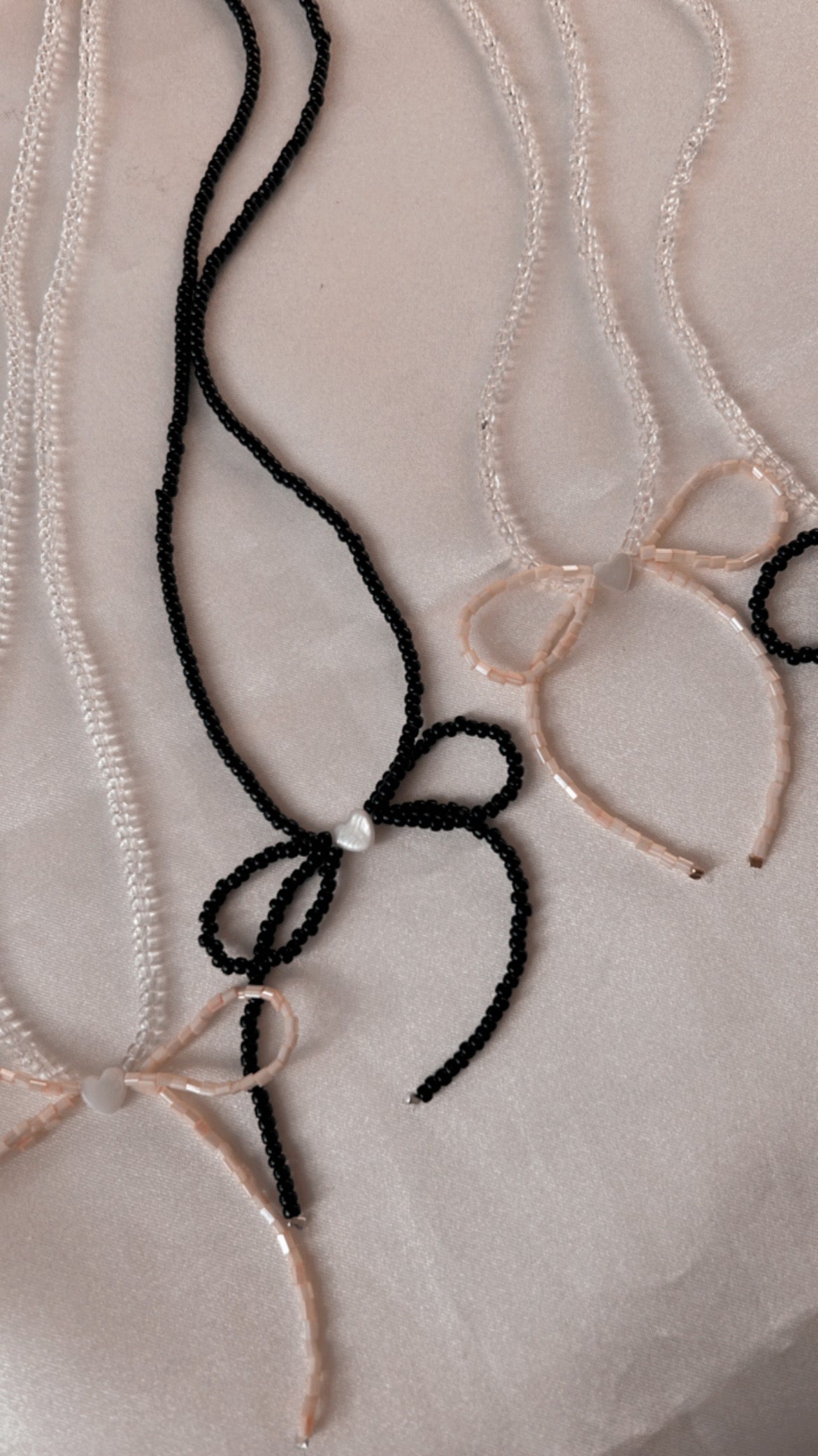 Beth Bow Ribbon Necklace