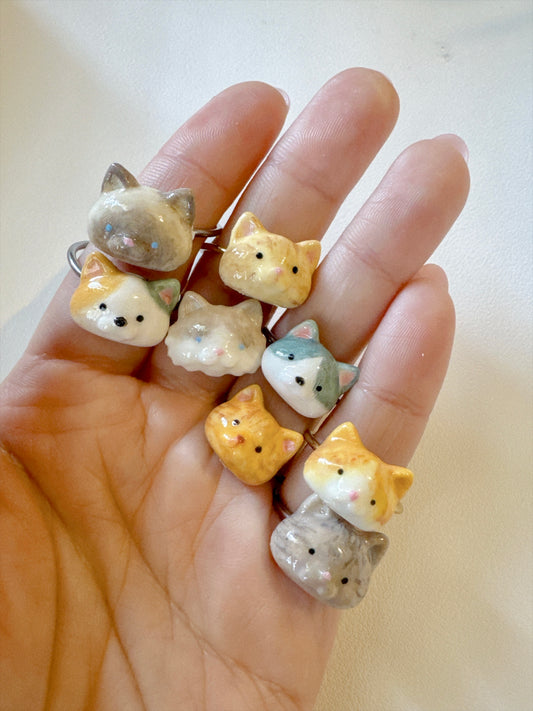 Personalised Cat Ring