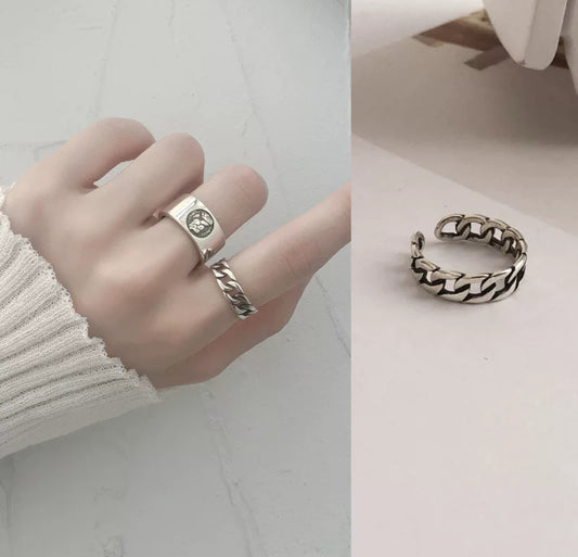 Pia Chain Adjustable ring