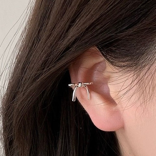 Bow Ear Clip/ cuff