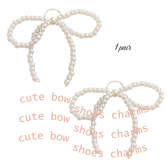 Bow Shoes Charm