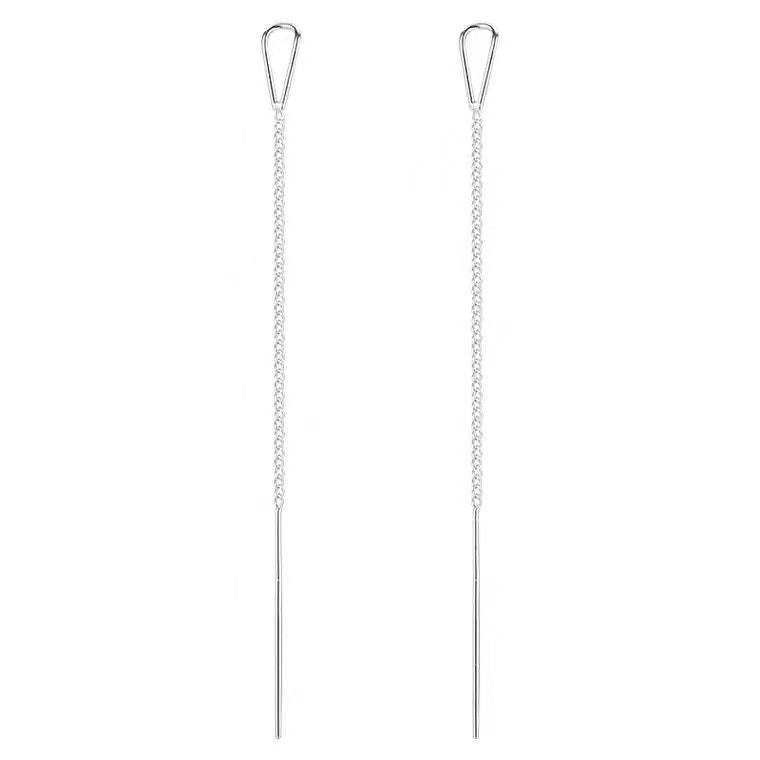 Ginna Threader Stud earrings 925 silver