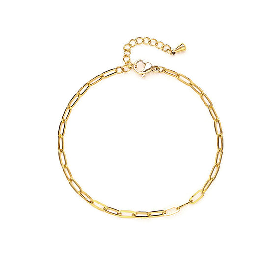 Abby Paperclip Chain Bracelet (DIY Charms)
