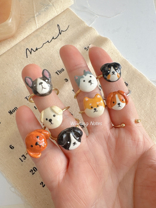 Dog Ring (Handmade & Personalised)