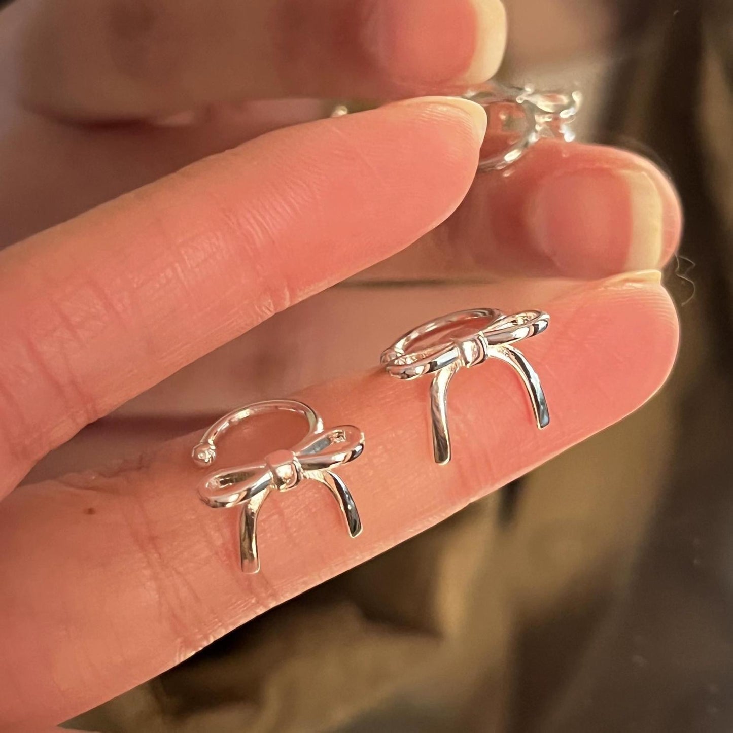 Bow Ear Clip/ cuff