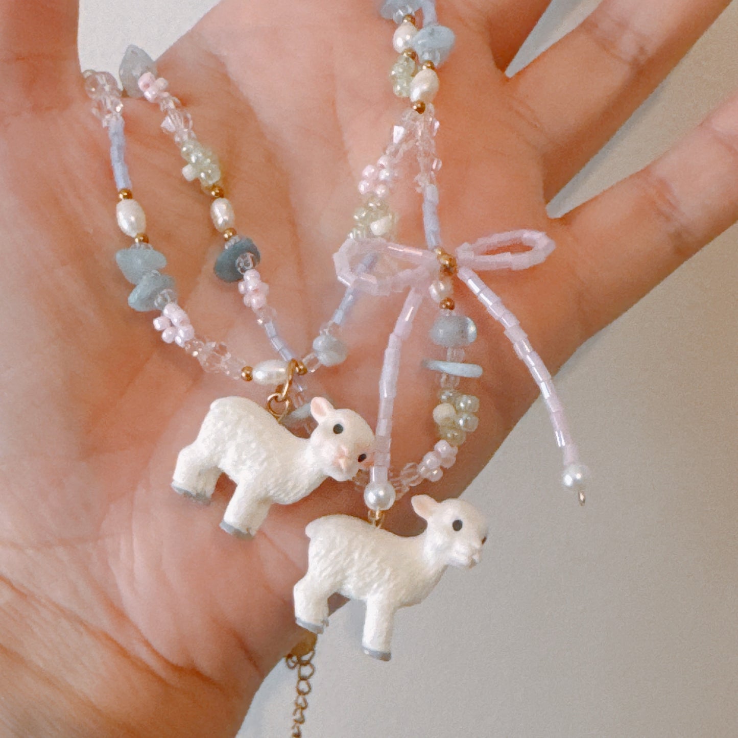 Baby Lamb Necklace