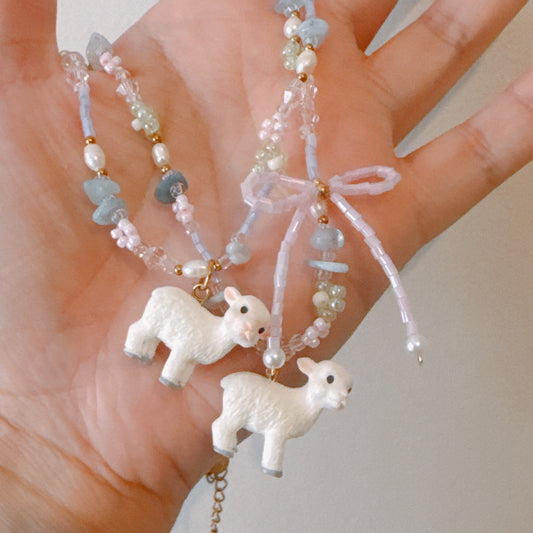 Baby Lamb Necklace