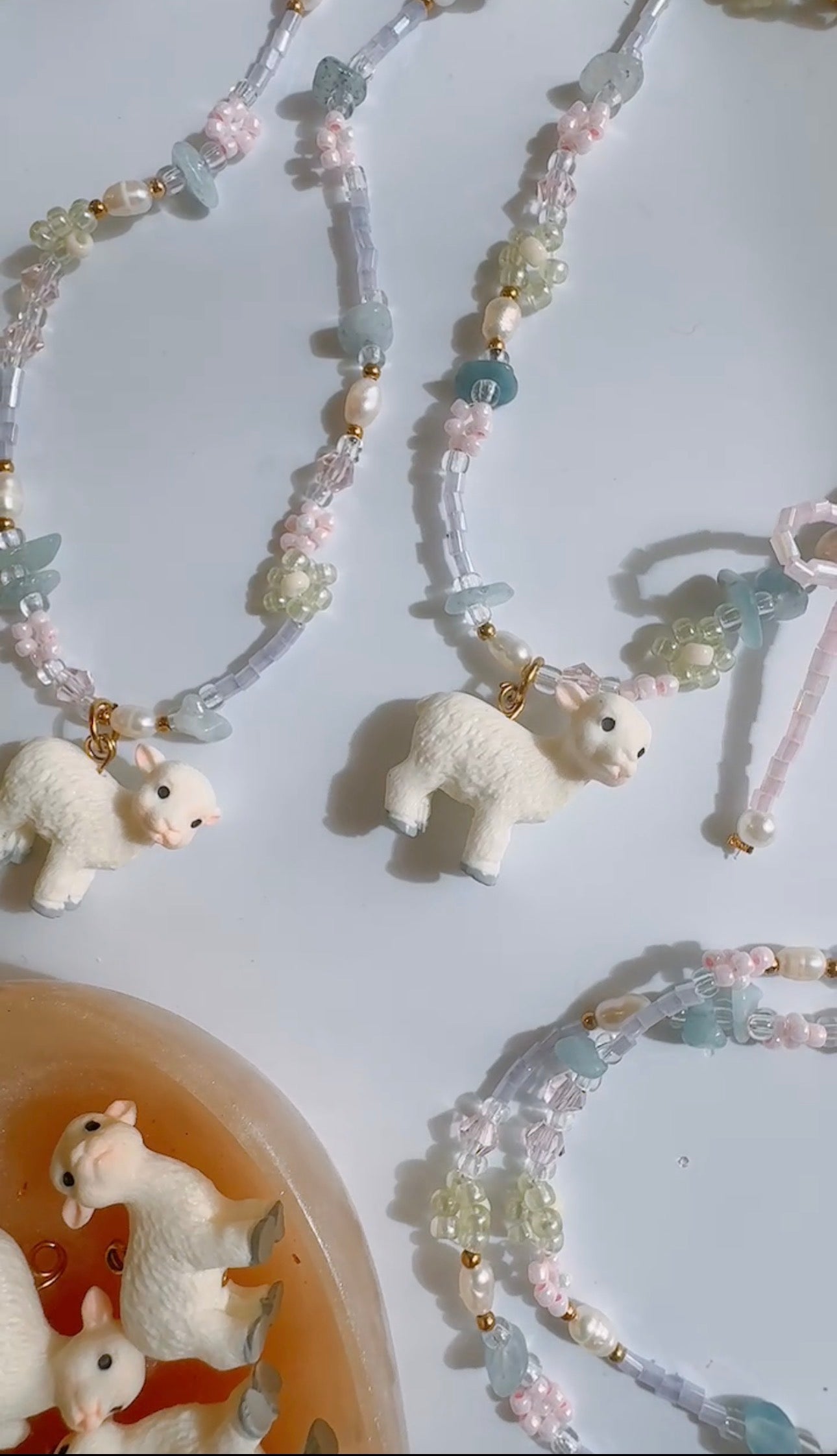 Baby Lamb Necklace