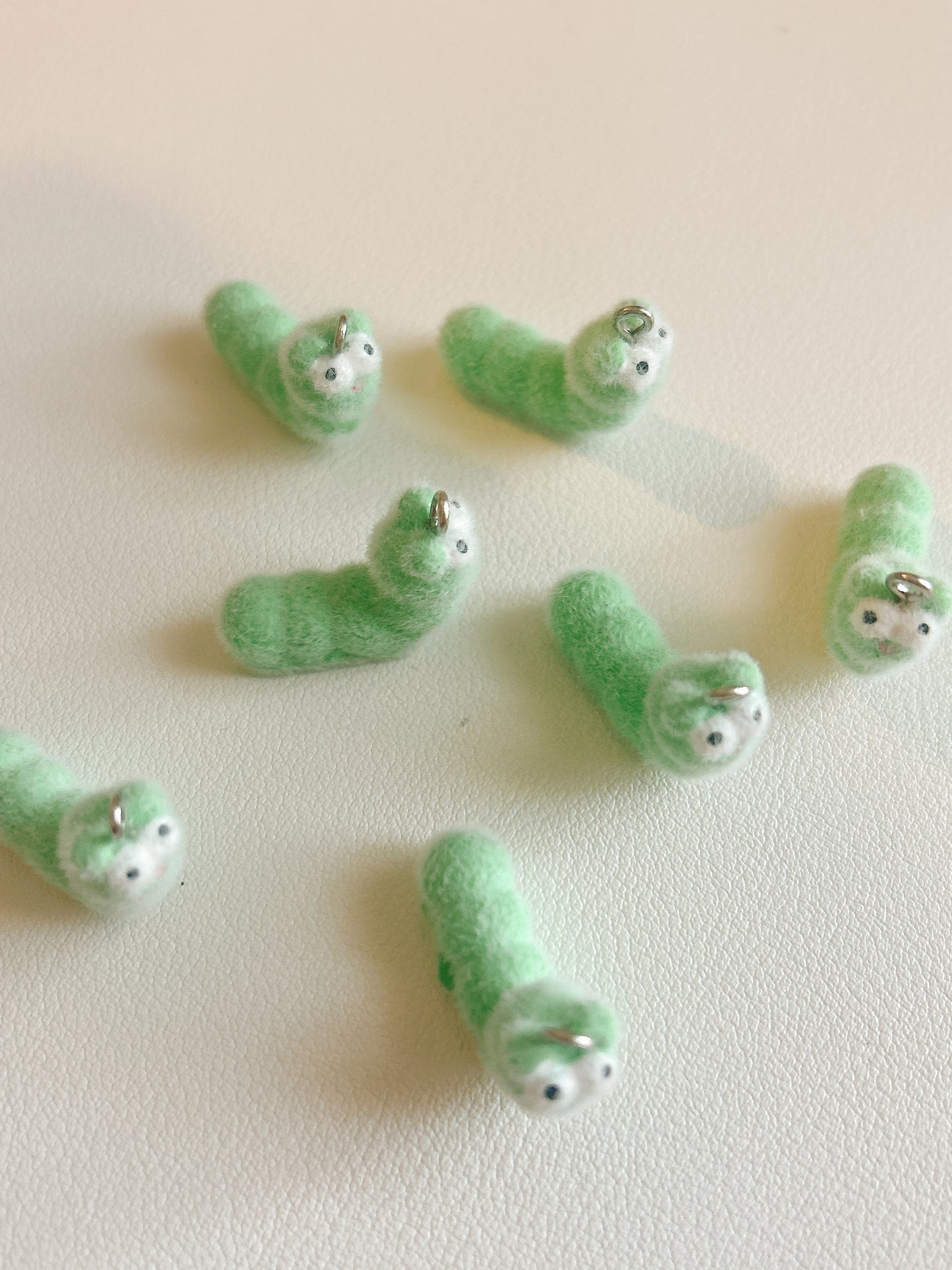 Caterpillar Phone Charm