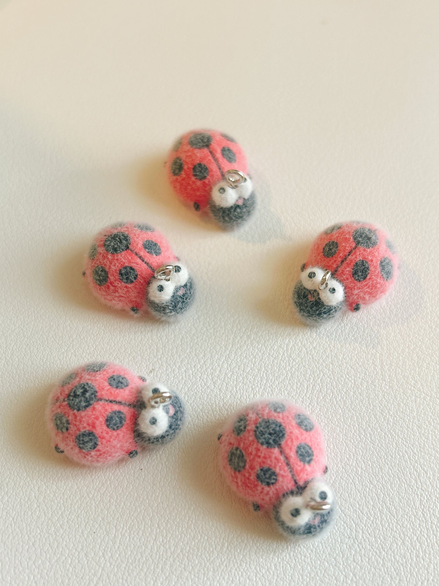 Ladybugs Phone Charm