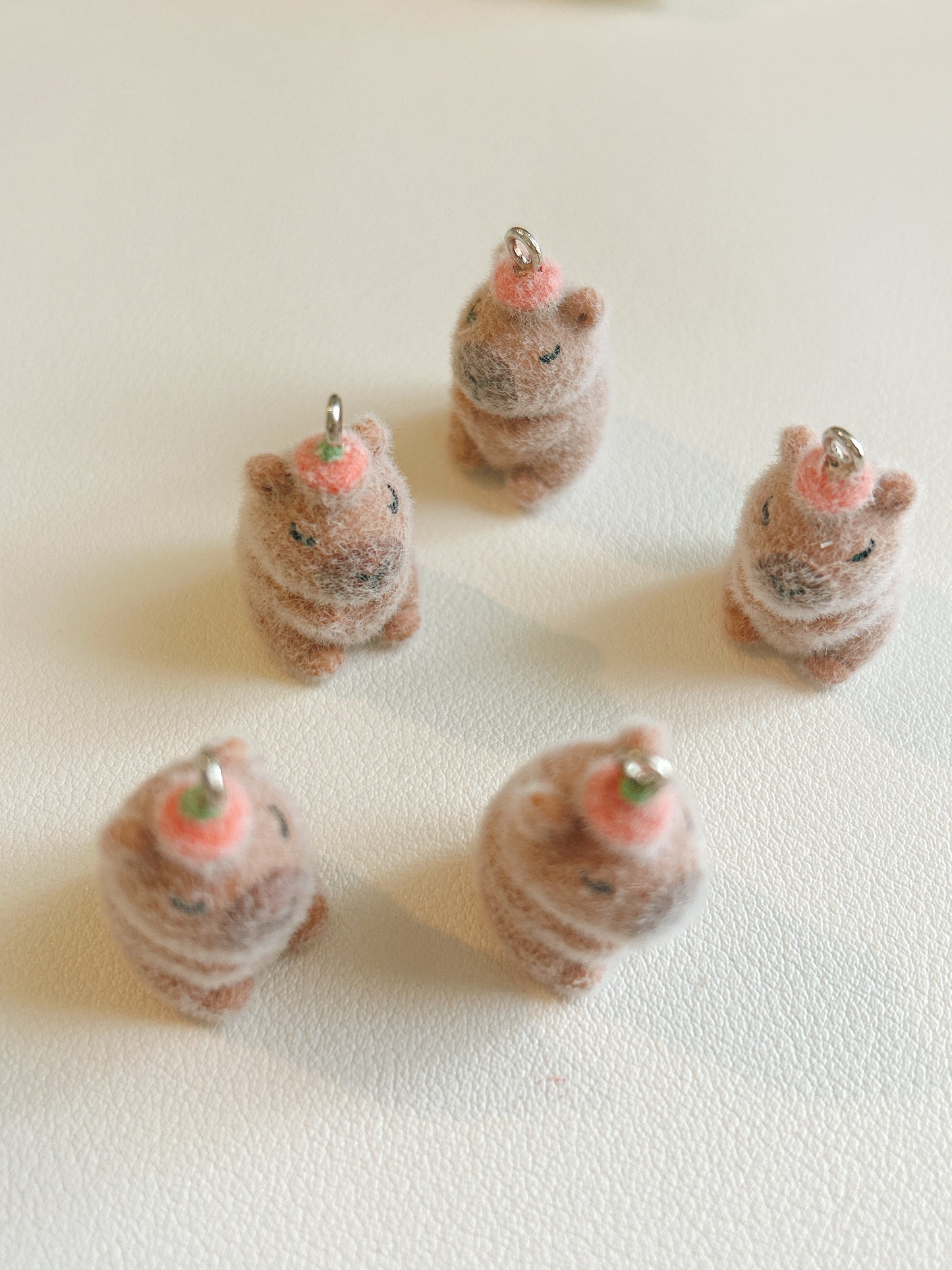 Capybara Phone Charm