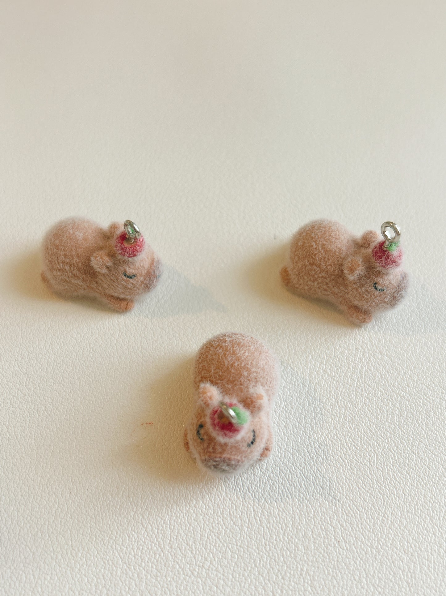 Capybara Phone Charm
