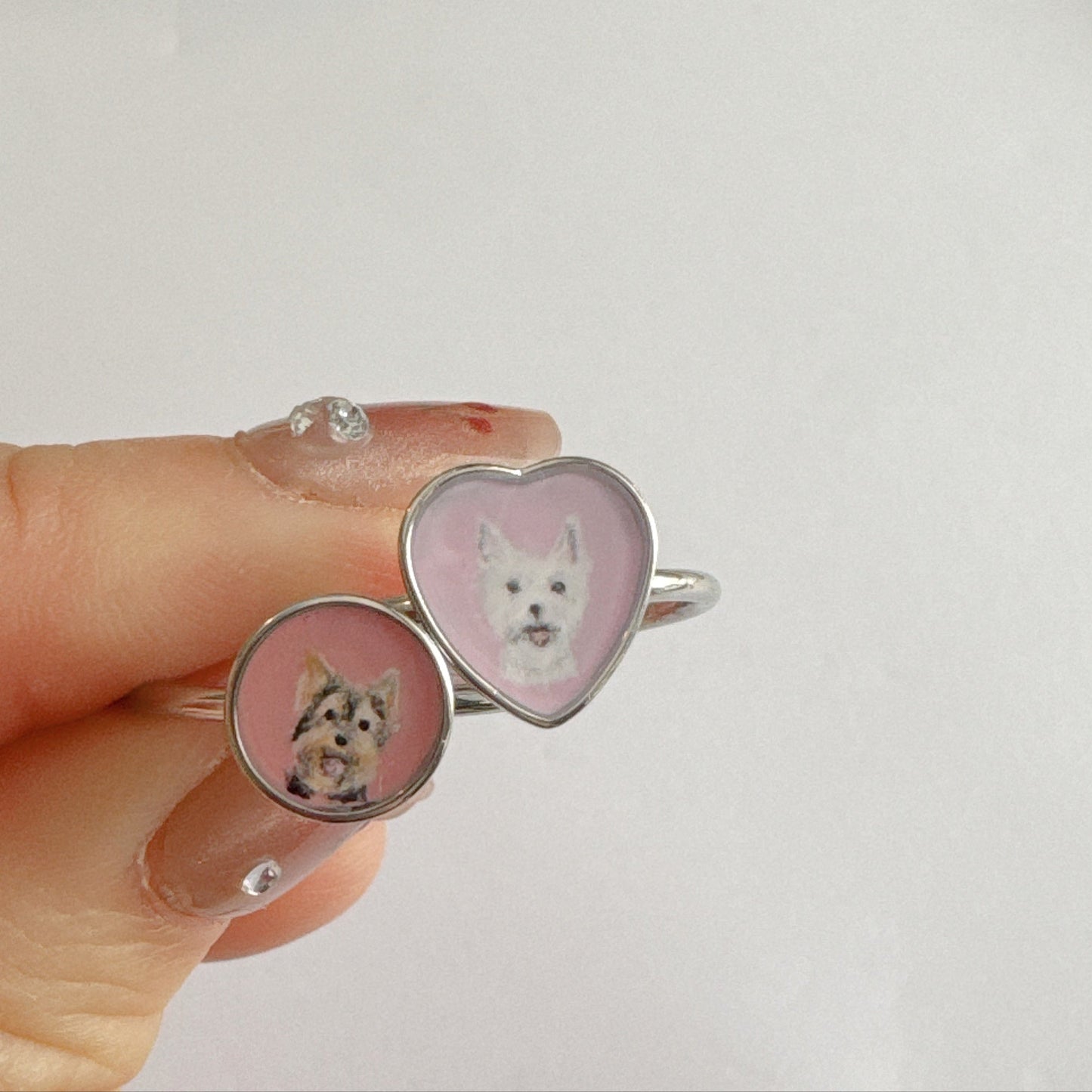 Mini Art Ring 🍒Personalised🍒