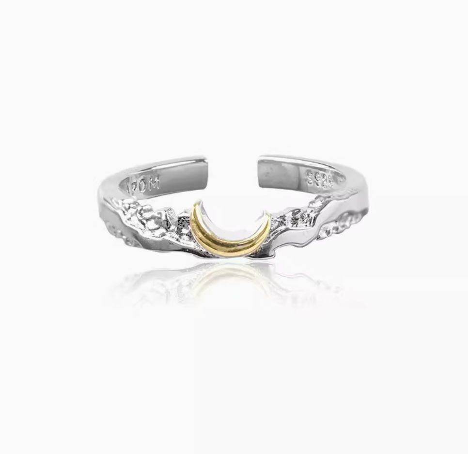 Ingrid sun & Moon Adjustable ring