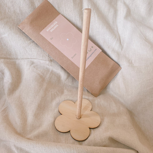 Flower Scrunchie Holder, Hair ties holder