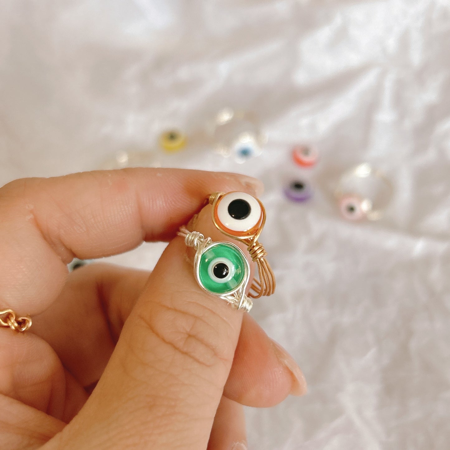 Evil Eyes Ring