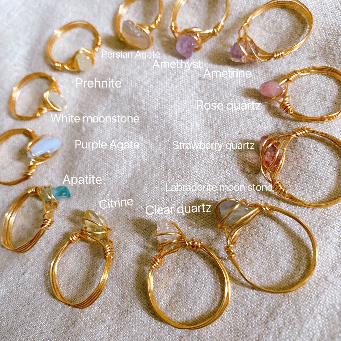 Crystal Wired Ring